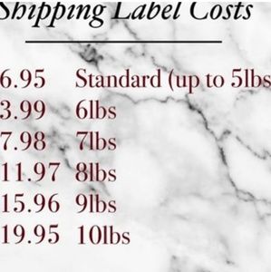 SHIPPING COSTS FOR POSHMARK SELLERS
